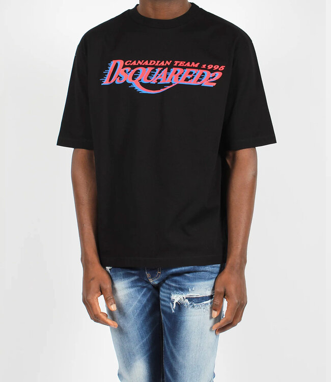 Dsquared2 Canadian Cool fit Tee-Black