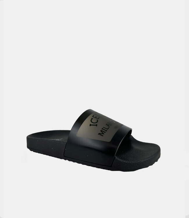 ICEBERG Fume Slipper-Black