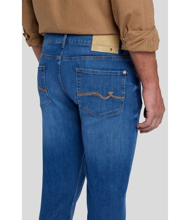 7 For All Mankind EMEA Slimmy Tapered Spec.Edition left hand pitch-Blue