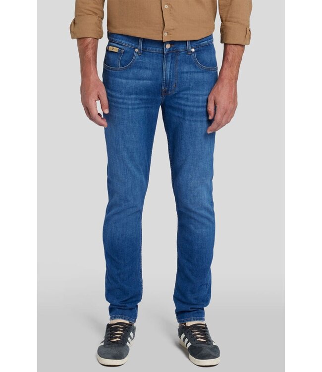 7 For All Mankind EMEA Slimmy Tapered Spec.Edition left hand pitch-Blue