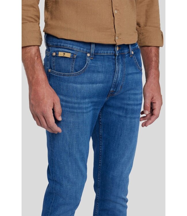 7 For All Mankind EMEA Slimmy Tapered Spec.Edition left hand pitch-Blue