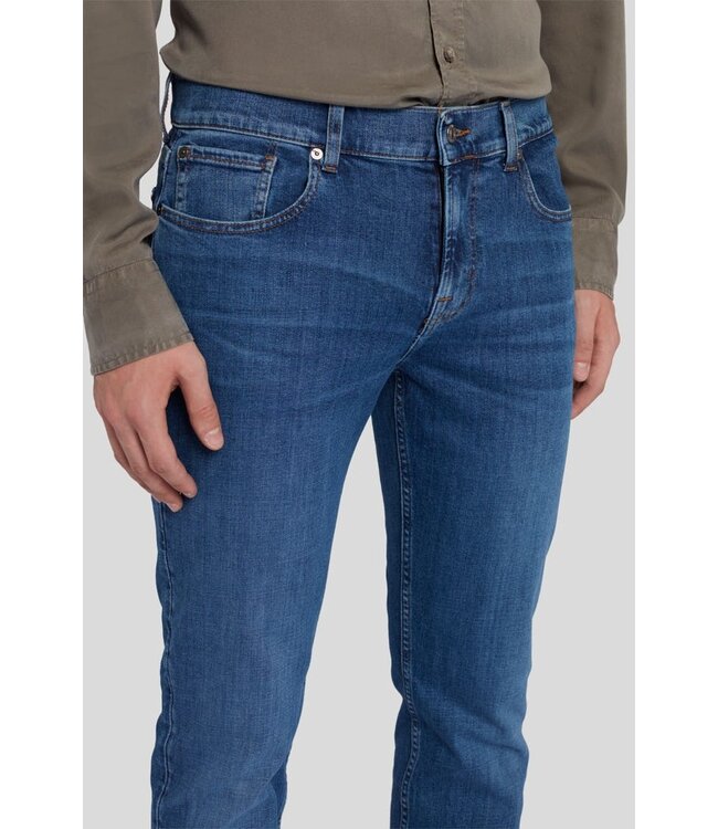 7 For All  Mankind Slimmy Stretch tek Connected-Blue