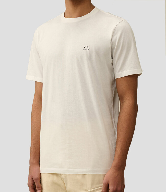 C.P Company Jersey Goggle T-shirt-White