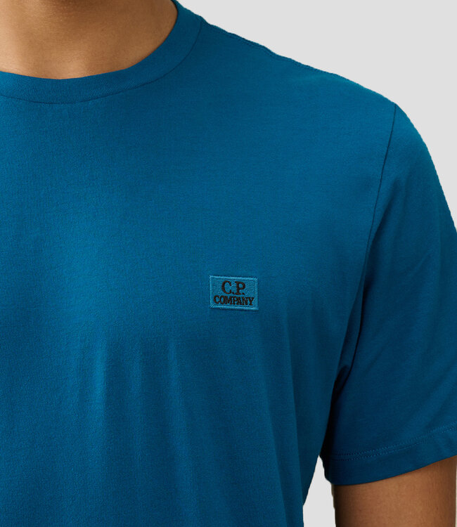 C.P Company Logo T-shirt Jersey- Ink Blue