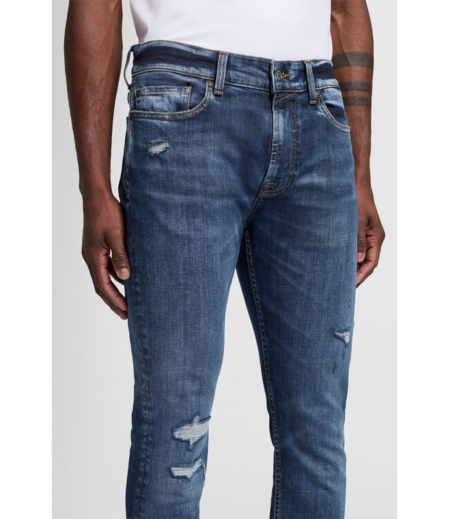 7 For All  Mankind Pactyn Stretch Tek Arobase-Dark Blue