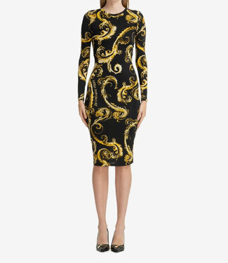 Versace Jeans couture Dress Chrome Couture print