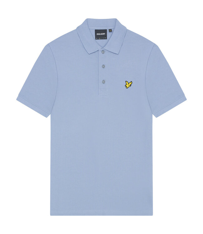 Lyle & Scott Plain Polo-Crafted Blue