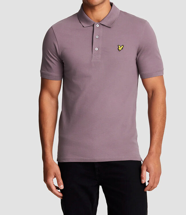 Lyle & Scott Plain Polo-Highland Mauve