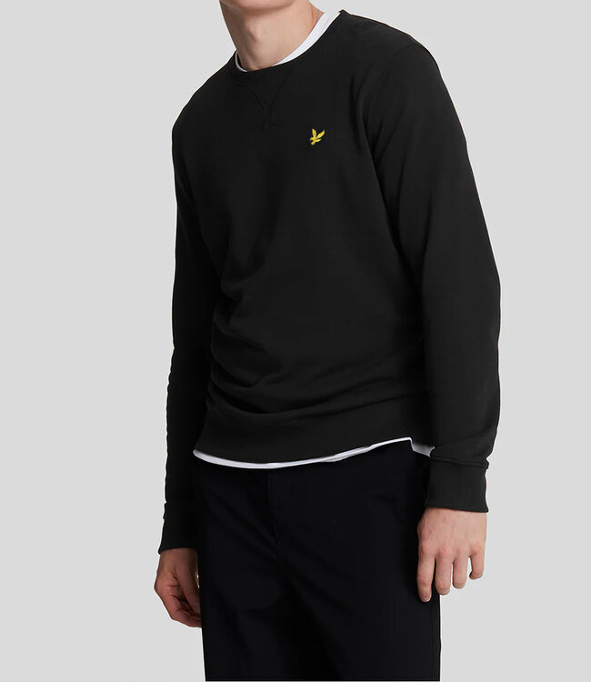 Lyle & Scott Crew Neck Sweatshirt-Black