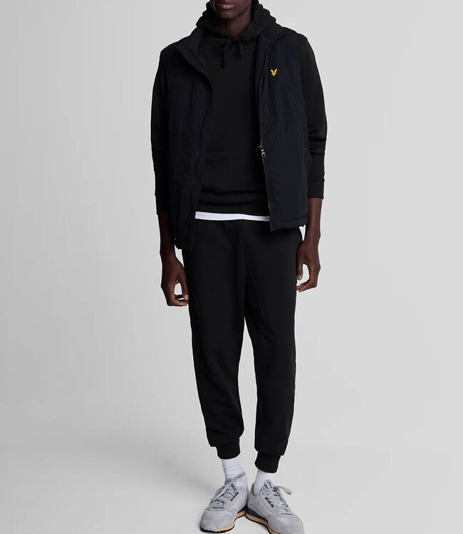 Lyle & Scott Pullover Hoodie-Jet Black