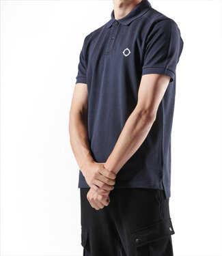 Ma.Strum Pique Polo-Ink Navy