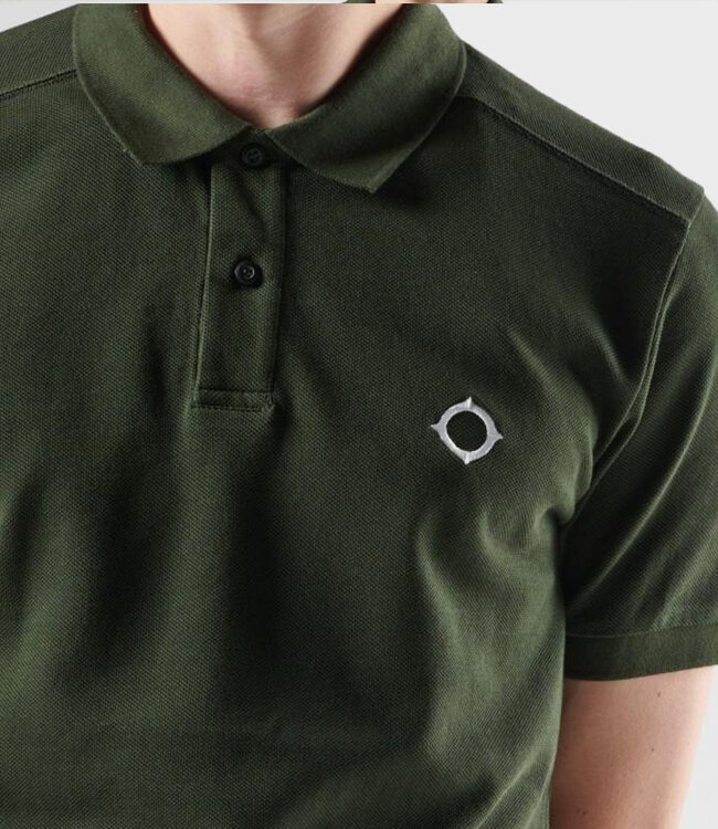 Ma.Strum Pique Polo-Oil Slick