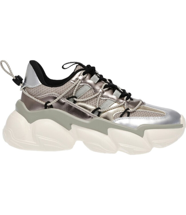 Steve Madden Spectator Sneaker - Pew Gold