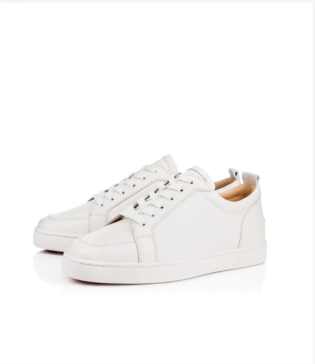 Louboutin Rantulow Flat Calf Grain-Latte