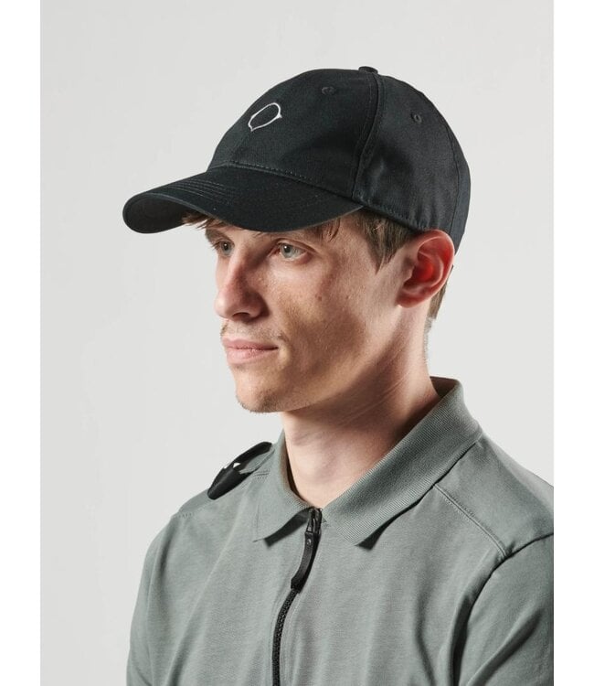 Ma.Strum Cotton Logo Cap-Jet Black