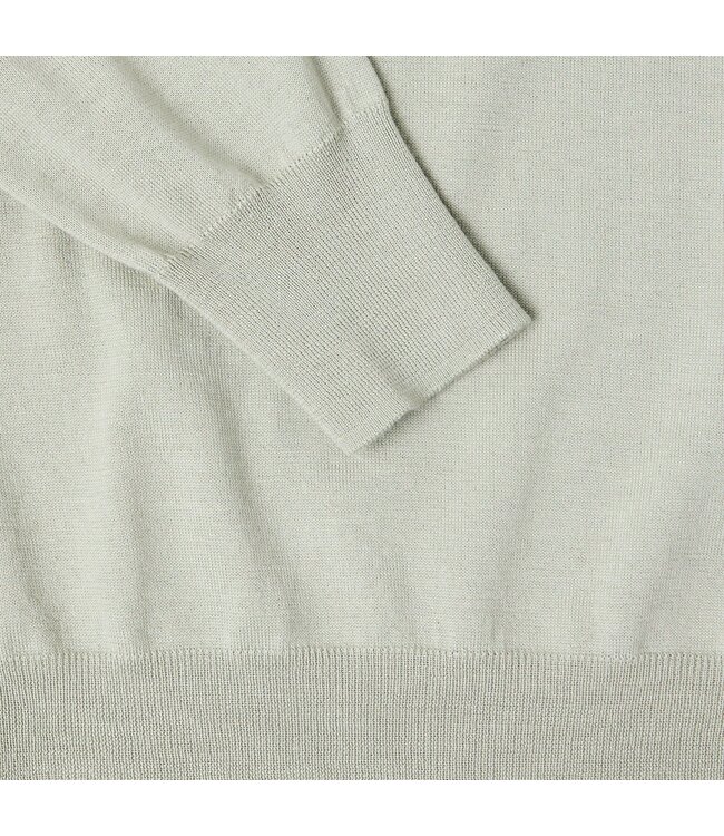 Paolo Pecora Milano Knitted Turtle Neck Sweater-Green