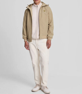 Lyle & Scott Fleece Back Softshell Jacket-Sage Uniform