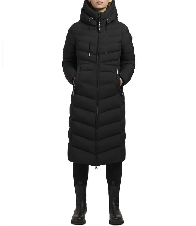 KHUJO Ingram Coat-Black