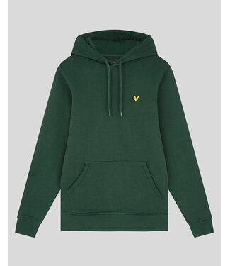 Lyle & Scott Pullover Hoodie-Deep Green