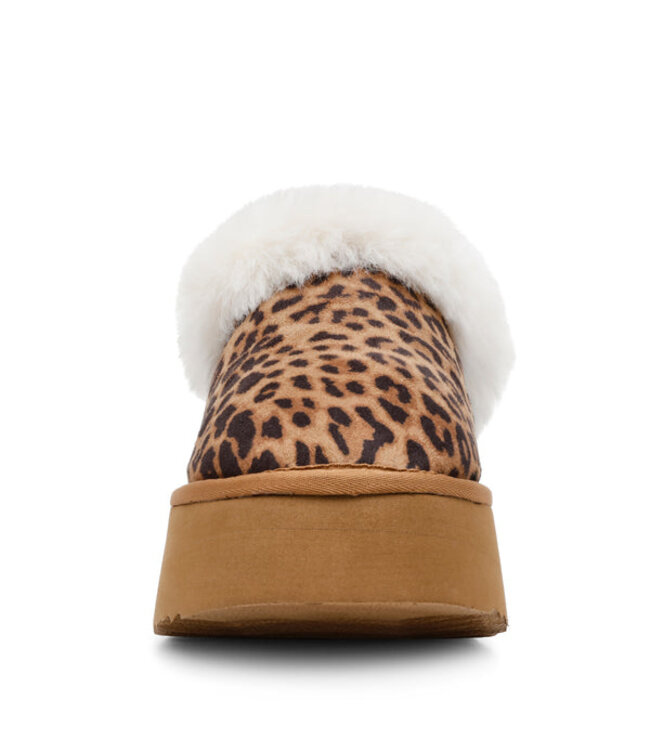 Steve Madden Chaplin Slide Leopard Suede