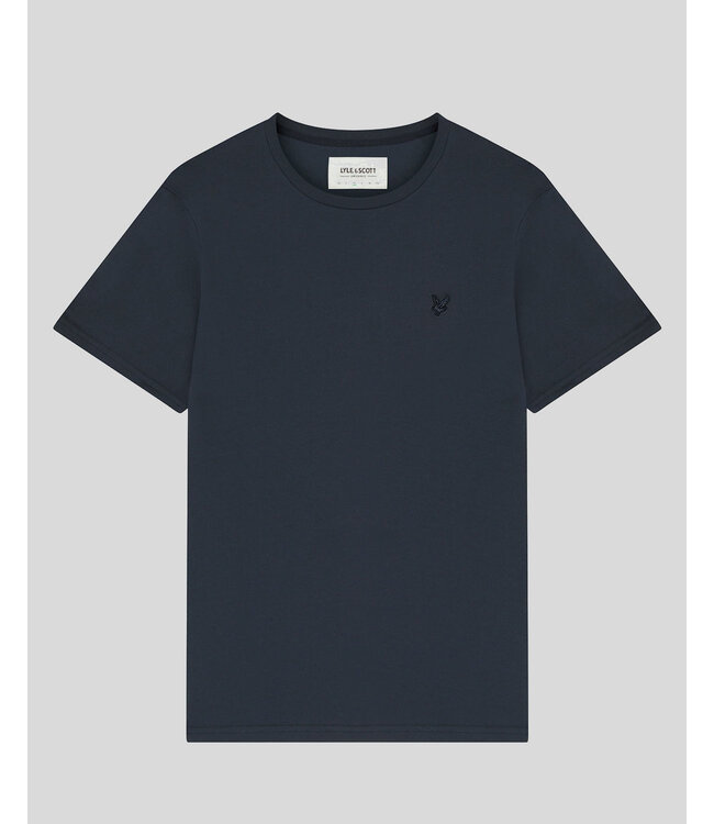 Lyle & Scott Tonal Eagle T-Shirt-Navy