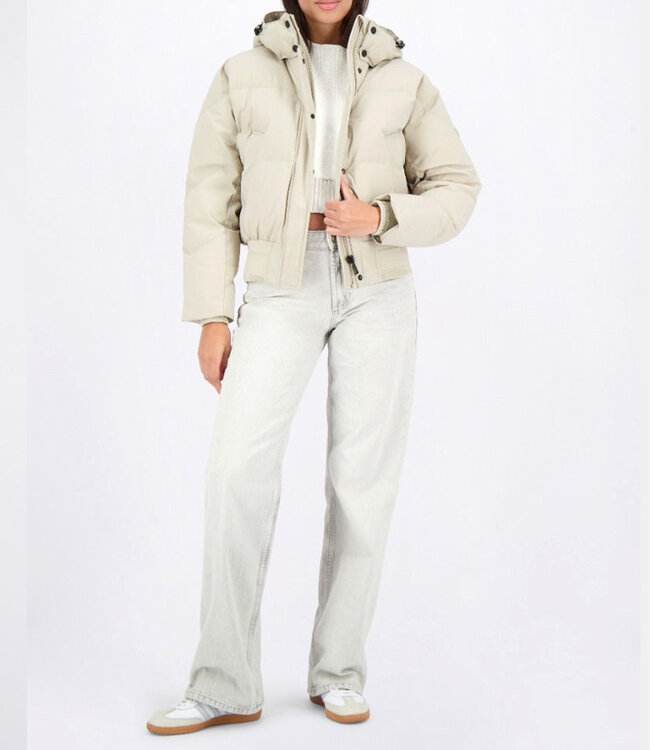 Airforce Bex Bomber-Taupe plaza