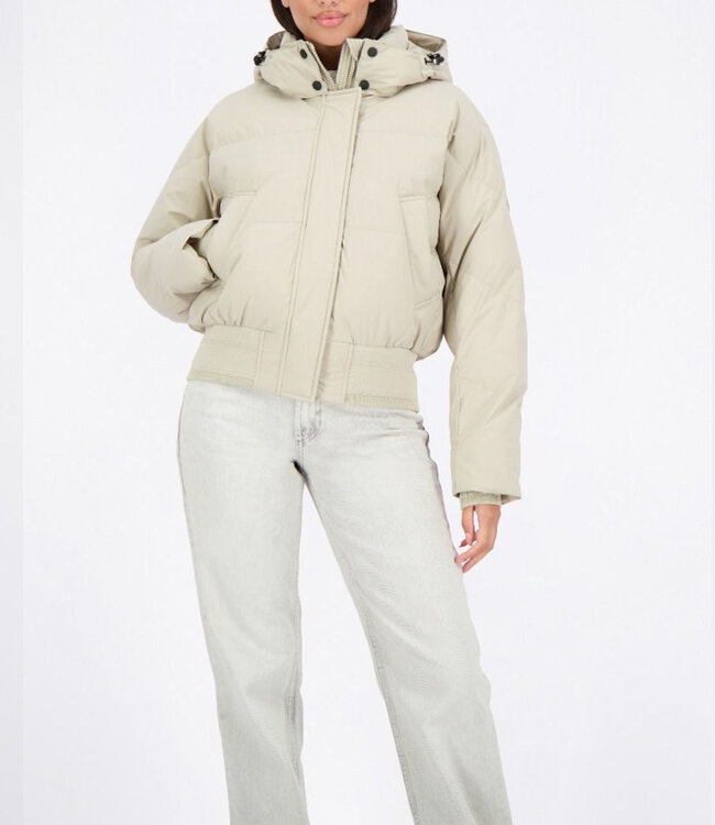 Airforce Bex Bomber-Taupe plaza