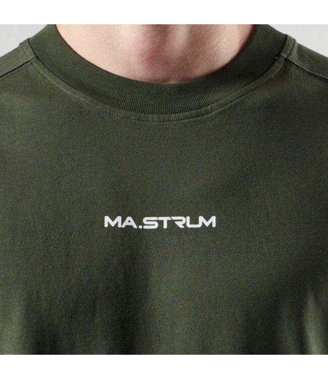 Ma.Strum Ma.Stum Print Tee-Oil slik