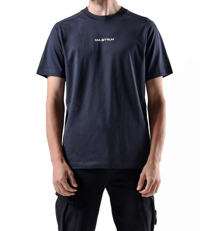 Ma.Strum Ma.Strum Print Tee-Ink Navy