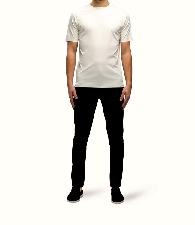 'TriaD'oro' Slim Fit Tee -Off White