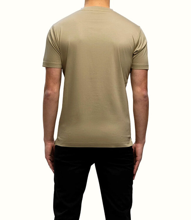 'TriaD'oro' Slim Fit Tee -Taupe