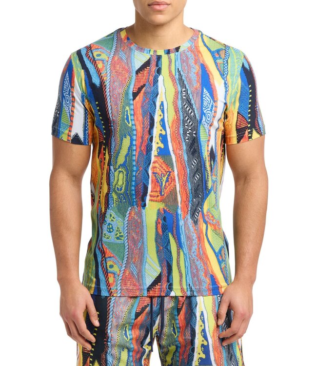 Carlo colucci Tee-Multi color