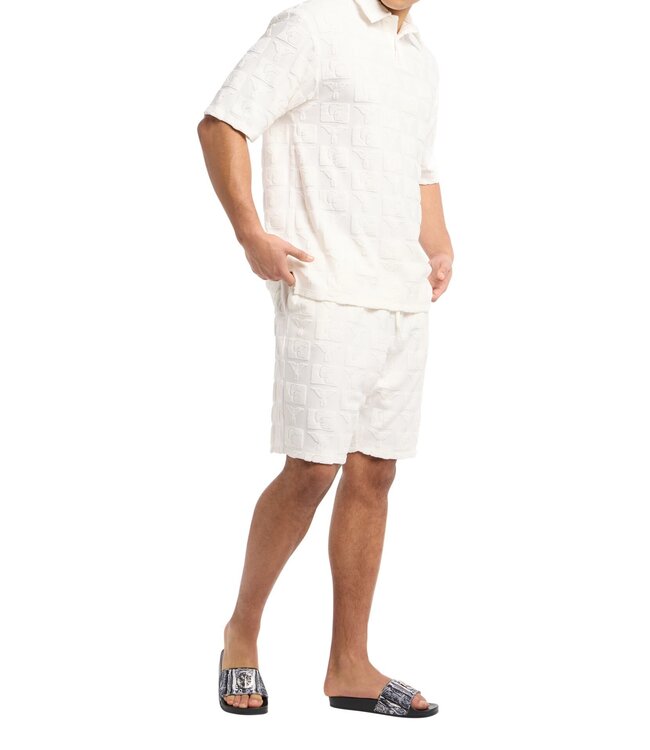 Carlo colucci Short Terry cloth-Off White