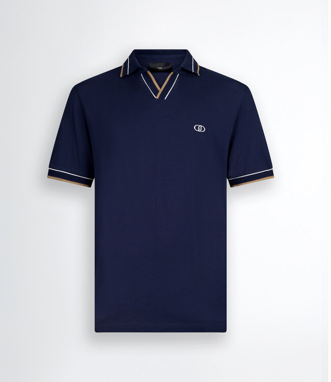 LiuJo Polo Cuban Collar-Navy