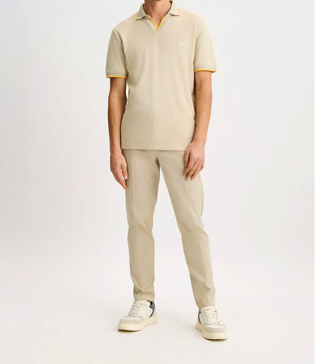 LiuJo Polo Cuban Collar-Khaki
