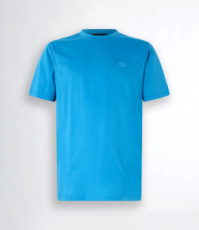 LiuJo Logo T-shirt-Kobalt blue