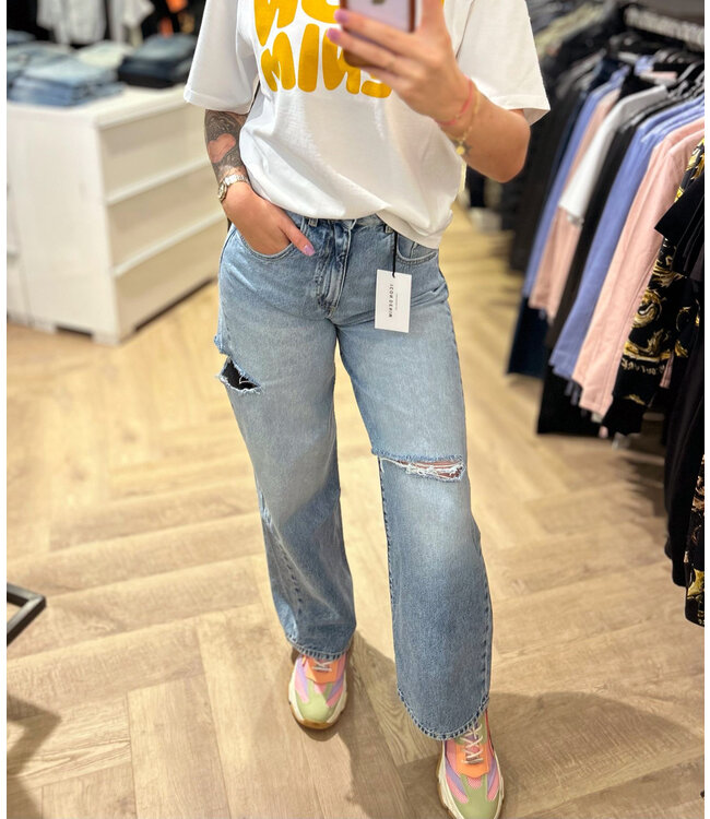 Icon Denim LA Wide leg Jeans POPPY-Sky