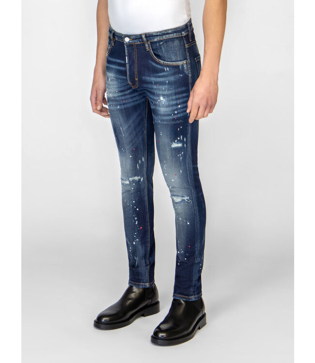 Mybrand DODDED JEANS- Blue