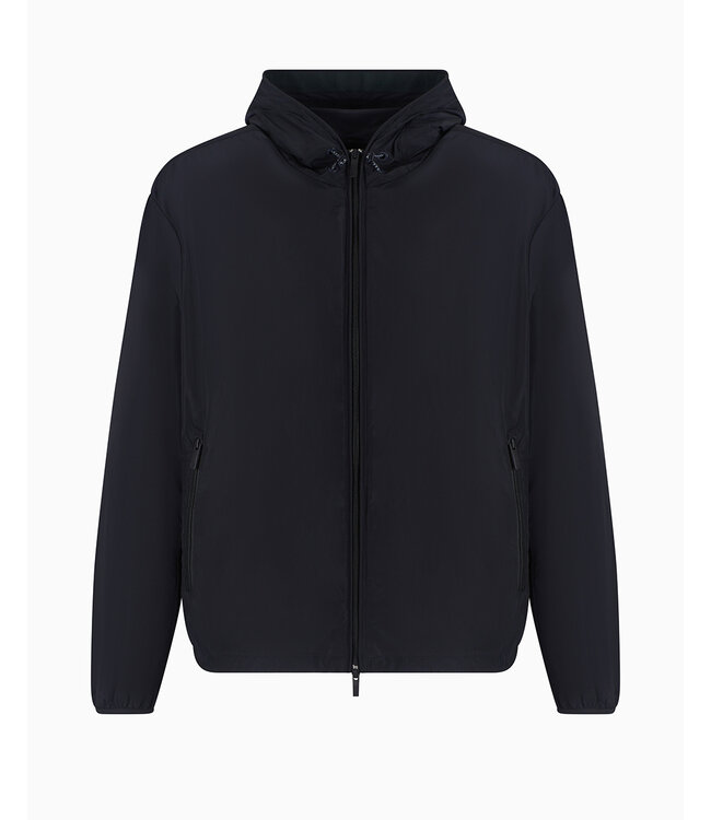 ARMANI EXCHANGE Woven Blouson Jacket-Black