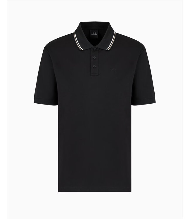ARMANI EXCHANGE Polo- Black