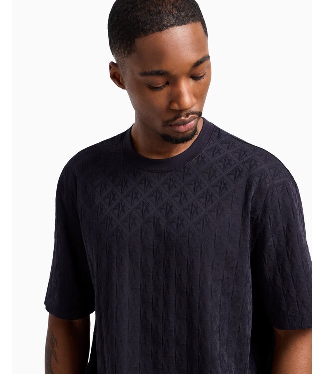 ARMANI EXCHANGE TEE All over-Navy