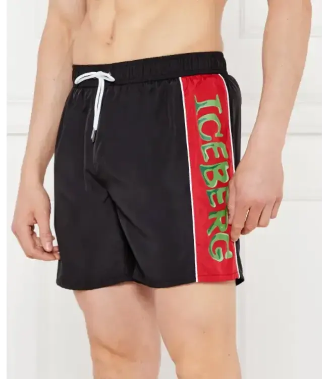 ICEBERG Tee Logo-Rood groen