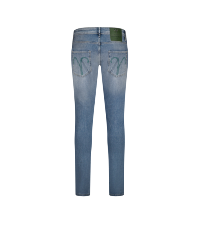 Rich Rebels Anarchy Slim Fit-Light Blue