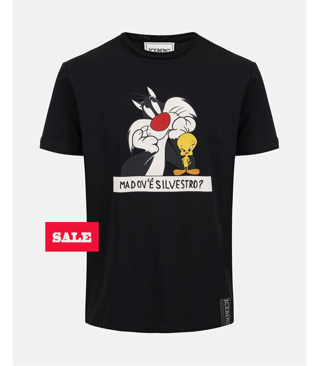 ICEBERG Tee Ma Dove Sylvestro-Black