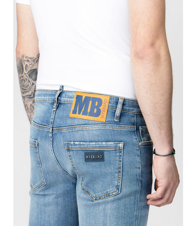 Mybrand MB Short Jeans -Light Blue