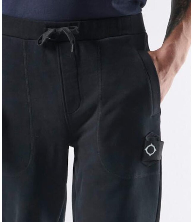 Ma.Strum Edge Pocket Sweat pantst-Jet black