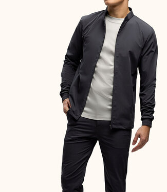 'TriaD'oro' Tracksuit Jacket-Anthraciet