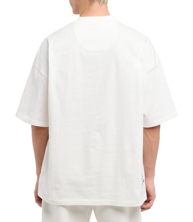 Carlo colucci Tee Basic line-White