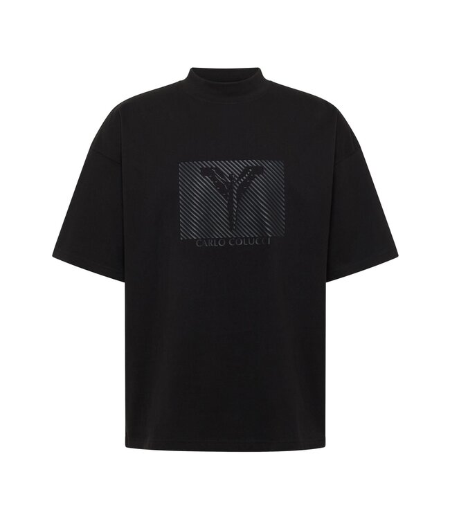 Carlo colucci Tee Basic line-Black