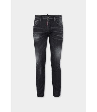Dsquared2 Easy Wash Skater Jeans-Black